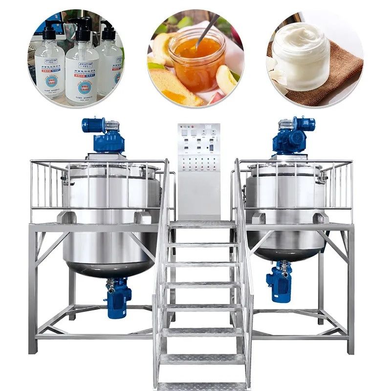Agitator Liquid Soap Mixer Homogenizer Machine