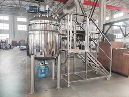 Industrial Vacuum Emulsifying Mixer High Shear Homogenizer for Soap Making