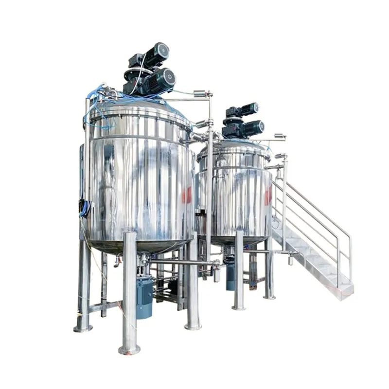 Industrial Vacuum Emulsifying Mixer High Shear Homogenizer for Soap Making