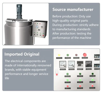 Stainless Steel Liquid Soap Mixer Homogenizer