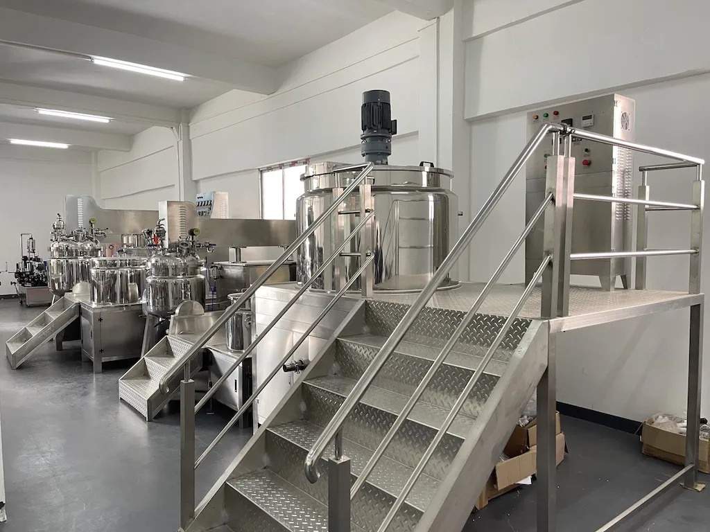 Agitator Liquid Soap Mixer Homogenizer Machine