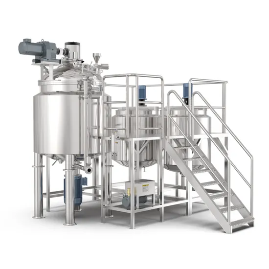 Detergent Liquid Mixer Homogenizer Soap Making Machine