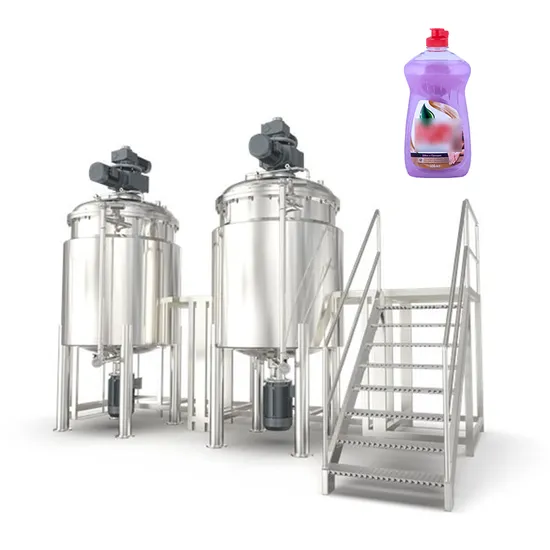 Detergent Liquid Mixer Homogenizer Soap Making Machine