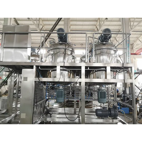 Detergent Liquid Mixer Homogenizer Soap Making Machine