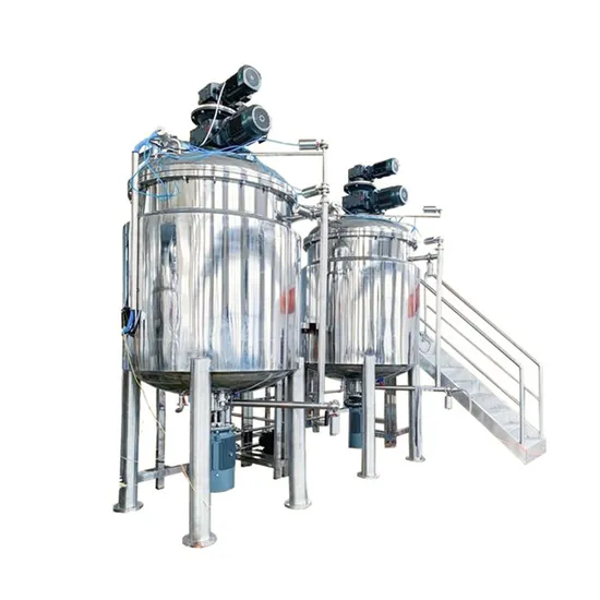 Detergent Liquid Mixer Homogenizer Soap Making Machine