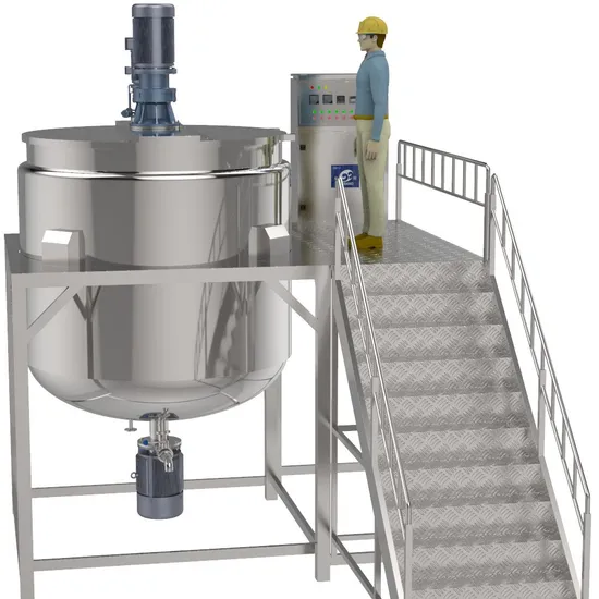 Industrial Cosmetic Blender Liquid Soap Making Machine